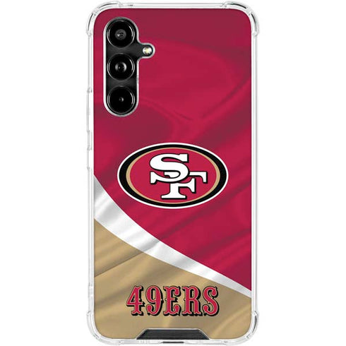 NFL San Francisco 49ers Galaxy A54 5G Clear Case