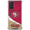 NFL San Francisco 49ers Galaxy A72 5G Clear Case