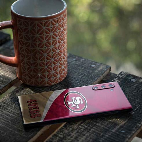 NFL San Francisco 49ers Galaxy Note 10 Skin