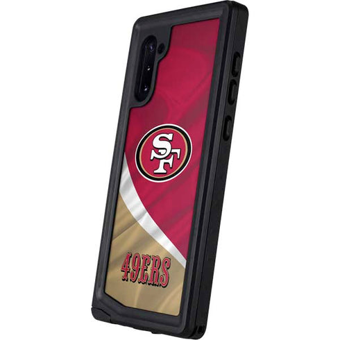 NFL San Francisco 49ers Galaxy Note 10 Waterproof Case