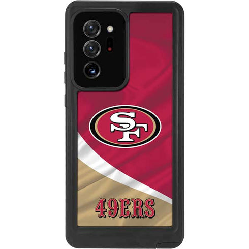NFL San Francisco 49ers Galaxy Note20 Ultra 5G Waterproof Case