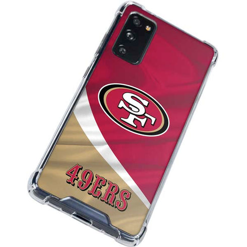 NFL San Francisco 49ers Galaxy S20 FE Clear Case