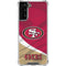 NFL San Francisco 49ers Galaxy S21 FE Clear Case