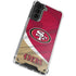 NFL San Francisco 49ers Galaxy S21 Plus 5G Clear Case