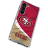 NFL San Francisco 49ers Galaxy S23 Clear Case