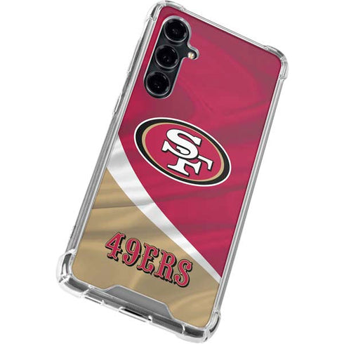 NFL San Francisco 49ers Galaxy S23 FE Clear Case