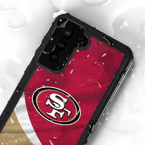 NFL San Francisco 49ers Galaxy S23 Waterproof Case