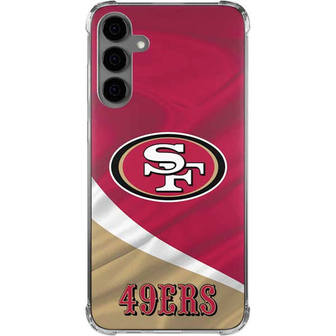 NFL San Francisco 49ers Galaxy S24 Plus Clear Case