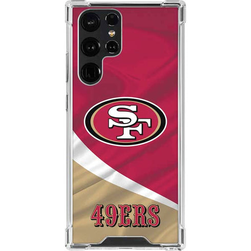 NFL San Francisco 49ers Galaxy S24 Ultra Clear Case