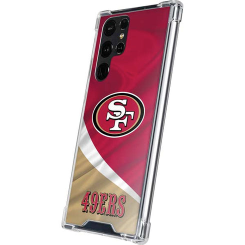 NFL San Francisco 49ers Galaxy S24 Ultra Clear Case