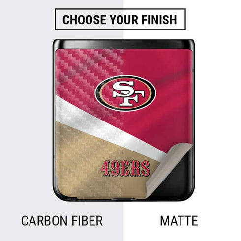 NFL San Francisco 49ers Galaxy Z Flip Skin
