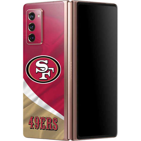 NFL San Francisco 49ers Galaxy Z Fold2 5G Skin