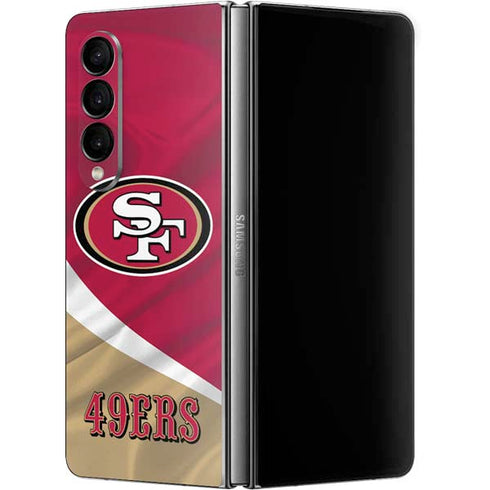 NFL San Francisco 49ers Galaxy Z Fold4 5G Skin