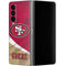 NFL San Francisco 49ers Galaxy Z Fold4 5G Skin