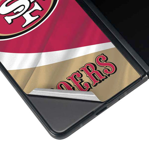 NFL San Francisco 49ers Galaxy Z Fold4 5G Skin