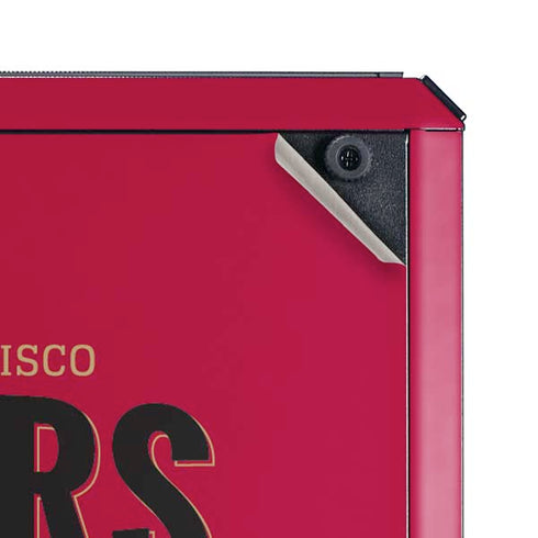 NFL San Francisco 49ers Helmet Cooler Master MasterBox Q300L Mini Tower Skin