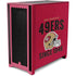 NFL San Francisco 49ers Helmet Corsair 4000D Tempered Glass Mid-Tower ATX Case Skin