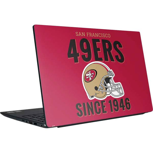 NFL San Francisco 49ers Helmet Dell Vostro Skin