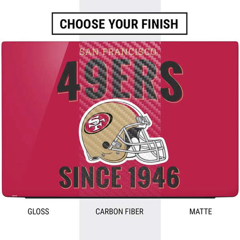 NFL San Francisco 49ers Helmet Dell Vostro Skin