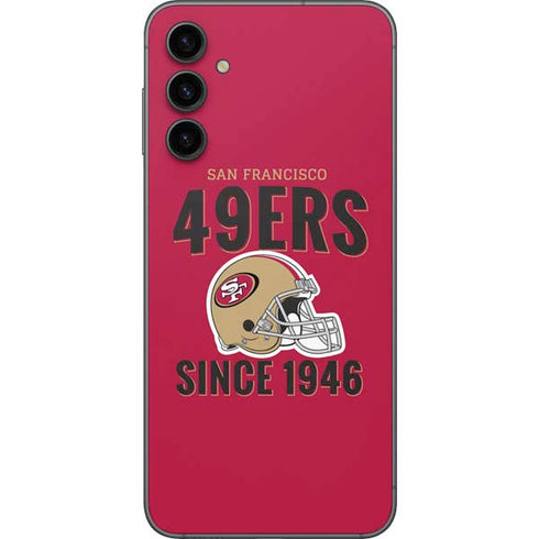 NFL San Francisco 49ers Helmet Galaxy A14 5G Skin