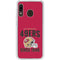 NFL San Francisco 49ers Helmet Galaxy A20 Clear Case