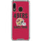 NFL San Francisco 49ers Helmet Galaxy A30 Clear Case