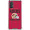NFL San Francisco 49ers Helmet Galaxy A32 5G Clear Case