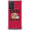 NFL San Francisco 49ers Helmet Galaxy A52 5G Clear Case