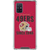 NFL San Francisco 49ers Helmet Galaxy A71 5G Clear Case