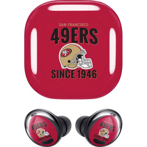 NFL San Francisco 49ers Helmet Galaxy Buds Pro Skin