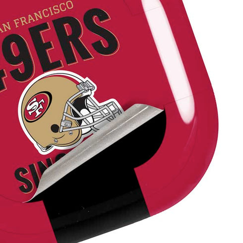 NFL San Francisco 49ers Helmet Galaxy Buds Pro Skin