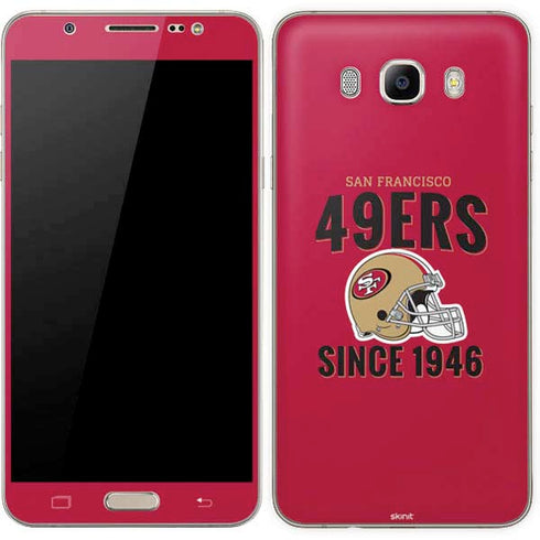 NFL San Francisco 49ers Helmet Galaxy J7 Skin