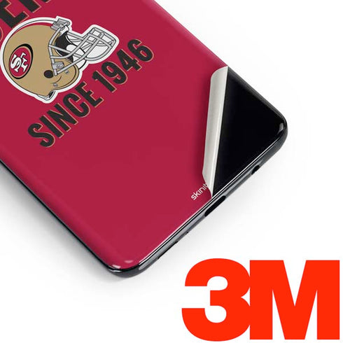 NFL San Francisco 49ers Helmet Galaxy S10 Plus Skin