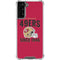 NFL San Francisco 49ers Helmet Galaxy S21 FE Clear Case