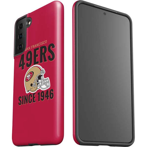 NFL San Francisco 49ers Helmet Galaxy S21 Plus 5G Pro Case