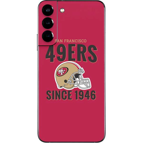 NFL San Francisco 49ers Helmet Galaxy S22 Plus Skin