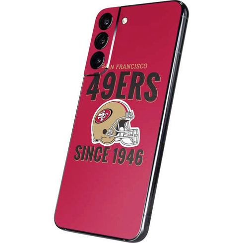 NFL San Francisco 49ers Helmet Galaxy S22 Plus Skin