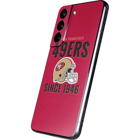 NFL San Francisco 49ers Helmet Galaxy S22 Skin
