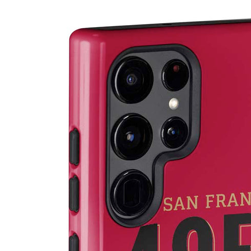 NFL San Francisco 49ers Helmet Galaxy S22 Ultra Pro Case