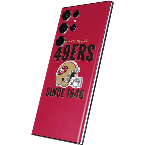 NFL San Francisco 49ers Helmet Galaxy S22 Ultra Skin