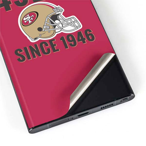 NFL San Francisco 49ers Helmet Galaxy S22 Ultra Skin