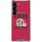 NFL San Francisco 49ers Helmet Galaxy S23 Clear Case