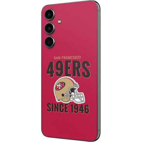 NFL San Francisco 49ers Helmet Galaxy S23 FE Skin