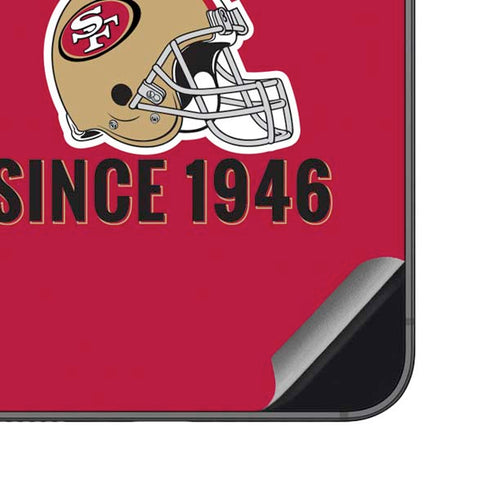 NFL San Francisco 49ers Helmet Galaxy S23 FE Skin