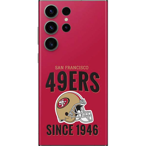 NFL San Francisco 49ers Helmet Galaxy S23 Ultra Skin