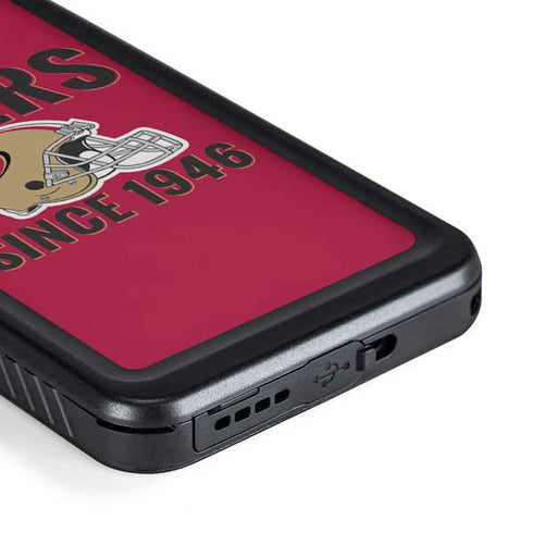 NFL San Francisco 49ers Helmet Galaxy S23 Waterproof Case