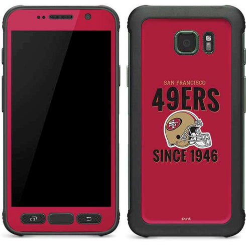 NFL San Francisco 49ers Helmet Galaxy S7 Active Skin