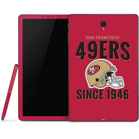 NFL San Francisco 49ers Helmet Samsung Galaxy Tab Skin