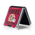 NFL San Francisco 49ers Helmet Galaxy Z Flip5 5G Clear Case