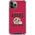 NFL San Francisco 49ers Helmet iPhone 11 Pro Max Clear Case